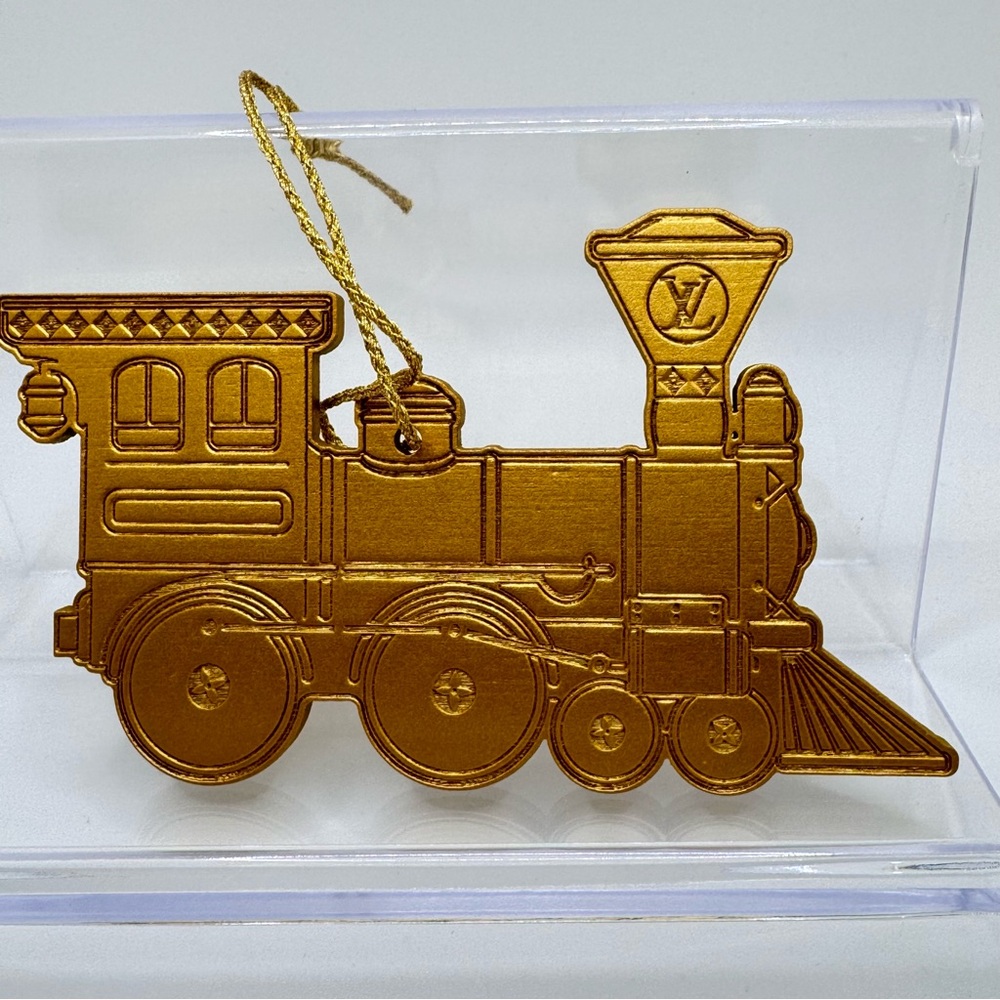 Louis Vuitton Train Luxury Christmas Ornament - NWOT Limited Edition
